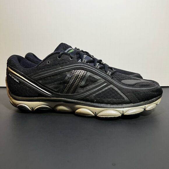 Mens BROOKS PureFlow 3 Black Running Shoes / Size 8 - Picture 2 of 10